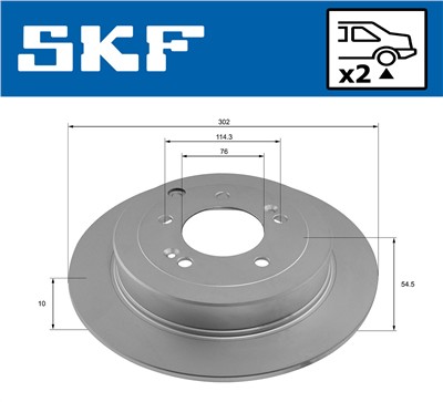 SKF VKBD 91304 S2