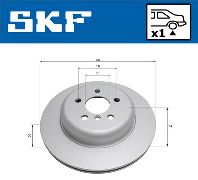 SKF VKBD 91339 V1