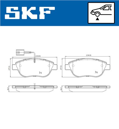 SKF VKBP 80217 E EAN: 7316581299515.