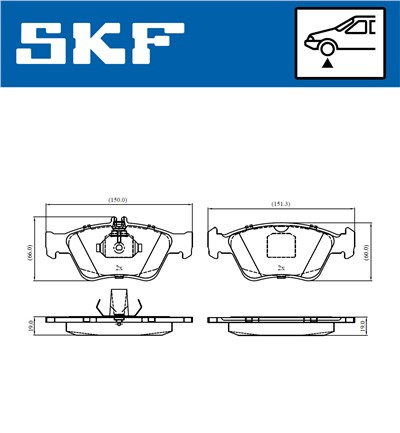 SKF VKBP 80243 EAN: 7316581299836.