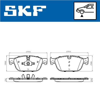 SKF VKBP 80269 E EAN: 7316581299966.