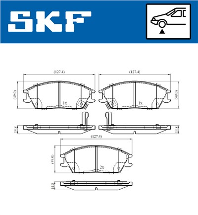SKF VKBP 80286 A EAN: 7316581300129.