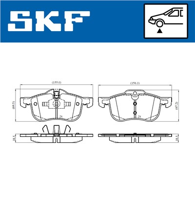 SKF VKBP 80385 EAN: 7316581300617.