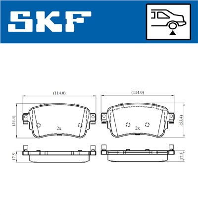 SKF VKBP 90059 EAN: 7316581297054.