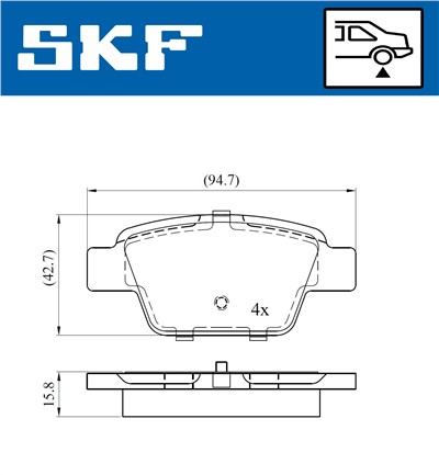SKF VKBP 90315 EAN: 7316581300266.