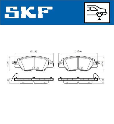 SKF VKBP 90415 A EAN: 7316581296590.