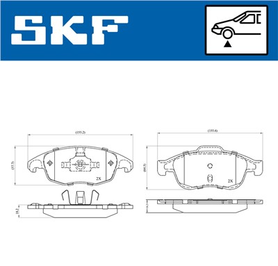 SKF VKBP 80005 EAN: 7316581296422.