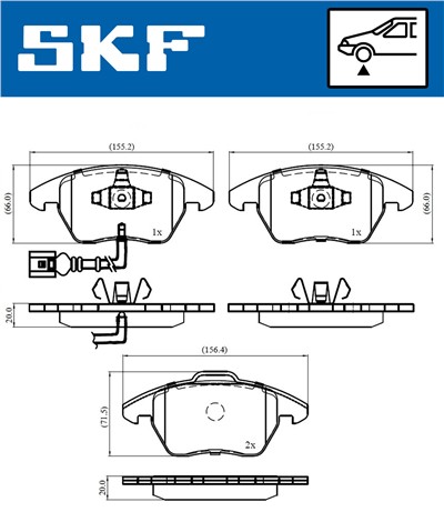 SKF VKBP 80007 E EAN: 7316581296125.