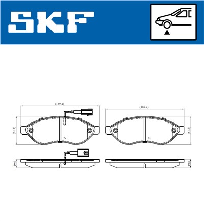 SKF VKBP 80009 E EAN: 7316581296453.