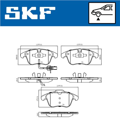 SKF VKBP 80046 E EAN: 7316581296705.