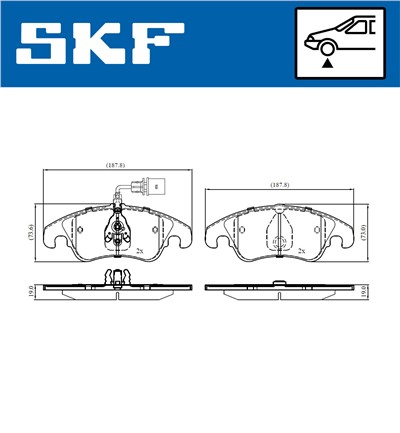 SKF VKBP 80053 E EAN: 7316581296637.