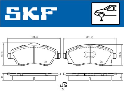 SKF VKBP 80062 A EAN: 7316581297504.
