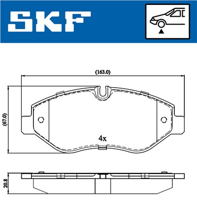 SKF VKBP 80089 EAN: 7316581298150.