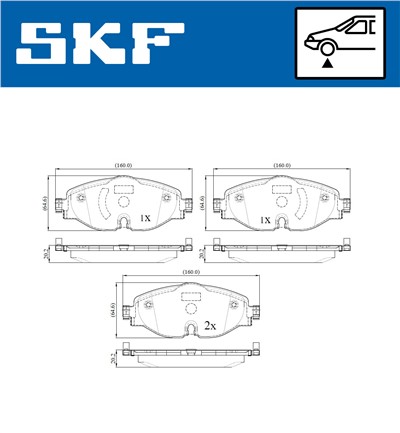SKF VKBP 80104 EAN: 7316581298013.