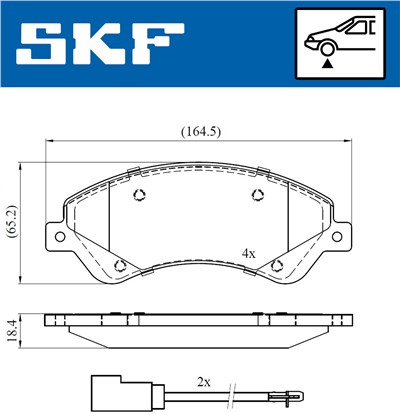 SKF VKBP 80110 E EAN: 7316581298235.