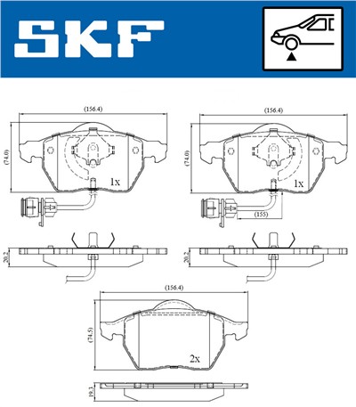SKF VKBP 80113 E EAN: 7316581297283.