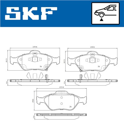 SKF VKBP 80131 A EAN: 7316581298495.