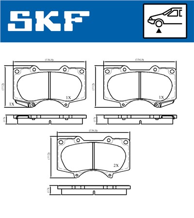 SKF VKBP 80135 A EAN: 7316581296750.