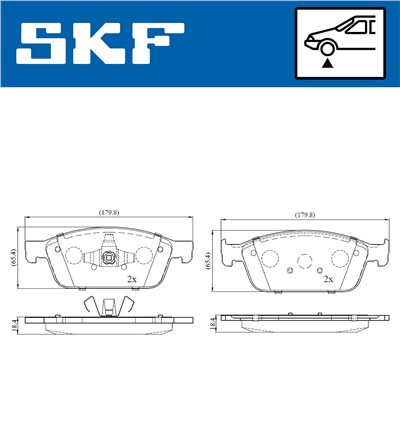SKF VKBP 80151 EAN: 7316581298181.