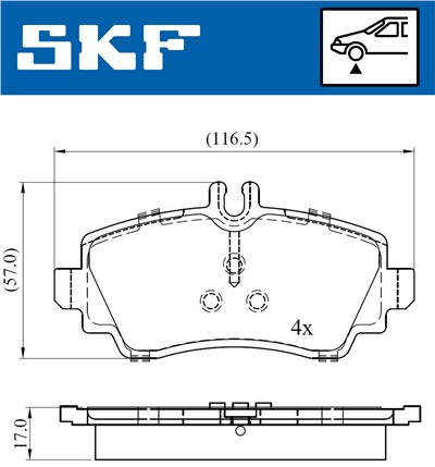 SKF VKBP 80220 EAN: 7316581299348.