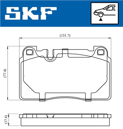 SKF VKBP 80225 EAN: 7316581296972.