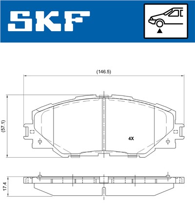 SKF VKBP 80235 EAN: 7316581296514.