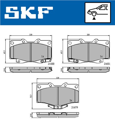 SKF VKBP 80247 A EAN: 7316581299713.