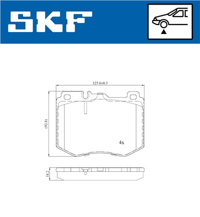 SKF VKBP 80298 EAN: 7316581297481.