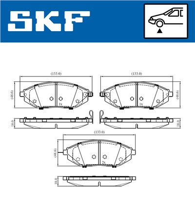 SKF VKBP 80305 A EAN: 7316581299980.