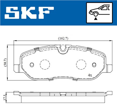 SKF VKBP 80306 EAN: 7316581296606.