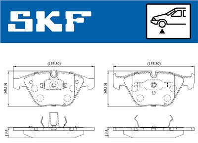 SKF VKBP 80308 EAN: 7316581298570.