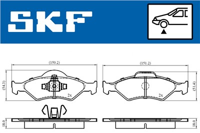 SKF VKBP 80348 EAN: 7316581300402.