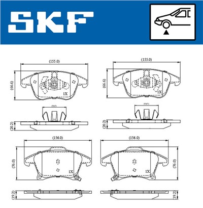 SKF VKBP 80359 A EAN: 7316581299522.