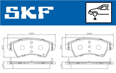 SKF VKBP 80380 EAN: 7316581300563.