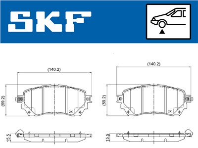 SKF VKBP 80394 A EAN: 7316581297139.