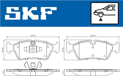 SKF VKBP 80399 EAN: 7316581300686.