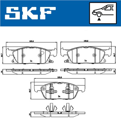 SKF VKBP 80433 A EAN: 7316581301089.
