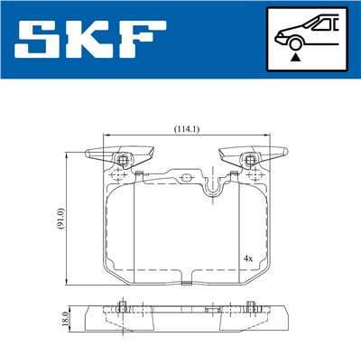 SKF VKBP 80467 EAN: 7316581301140.