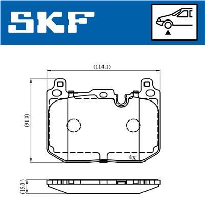 SKF VKBP 80481 EAN: 7316581301256.