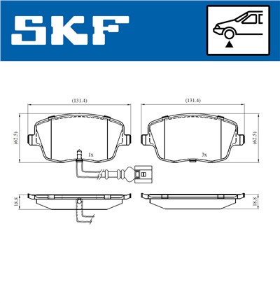 SKF VKBP 80494 E EAN: 7316581301362.