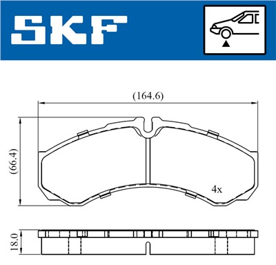 SKF VKBP 80507 EAN: 7316581301355.