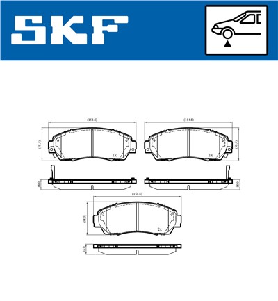 SKF VKBP 80533 A EAN: 7316581298723.
