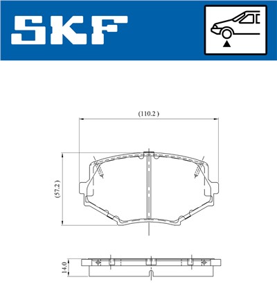 SKF VKBP 80564 A EAN: 7316581301706.