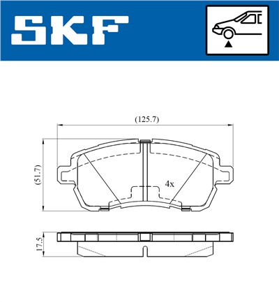 SKF VKBP 80574