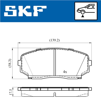 SKF VKBP 80612 A EAN: 7316581297207.