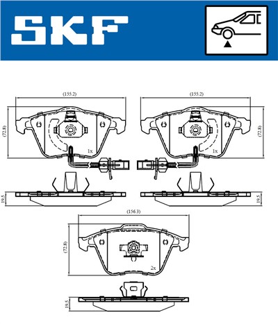 SKF VKBP 80617 E EAN: 7316581297627.