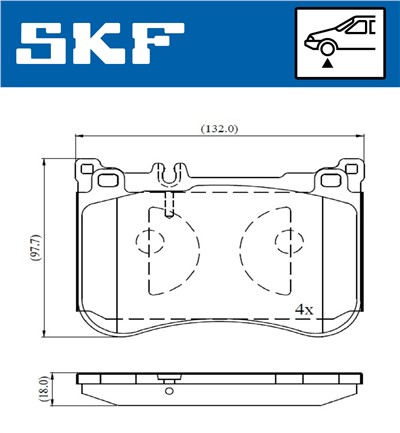 SKF VKBP 80631 EAN: 7316581297658.