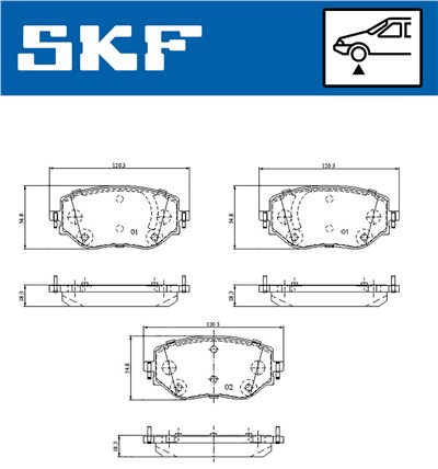 SKF VKBP 81300