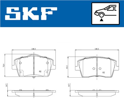 SKF VKBP 81315