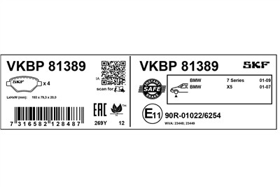 SKF VKBP 81389